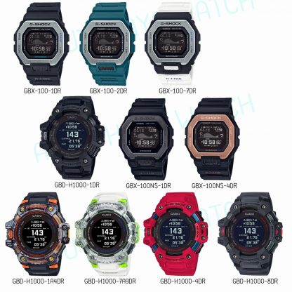 G-Shock นาฬิกาข้อมือ รุ่น GBX-100 , GBD-H1000 ของแท้ รับประกันศูนย์ CMG 1 ปี